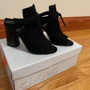 Black Topshop heels